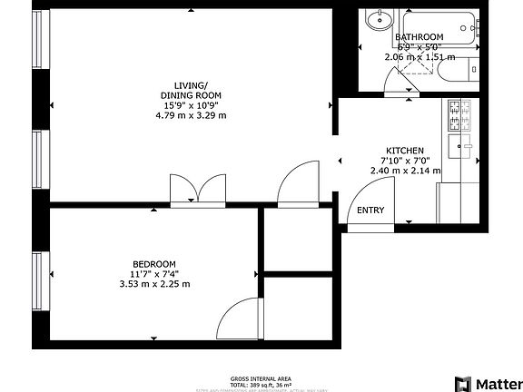2nd image of 403 W 44th St APT 4B