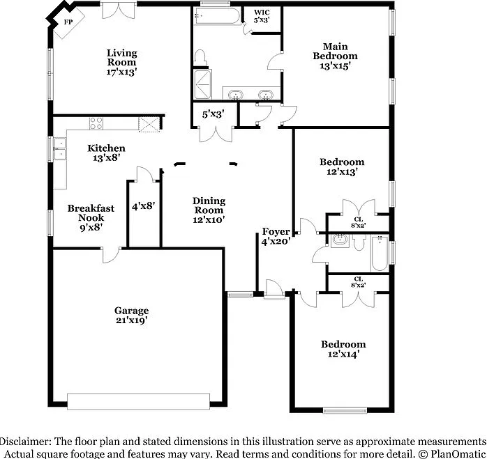 3 bed, 2.0 bath, 1658 sqft, $1,760 — Photo 2