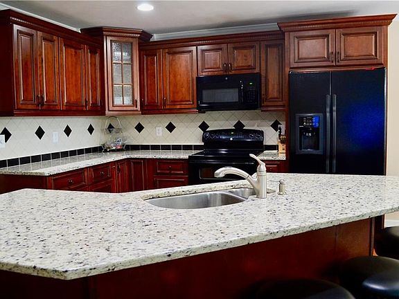 granite countertops and new appliances
