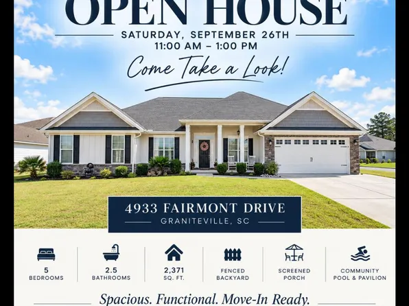 4933 Fairmont Dr, Graniteville, SC 29829