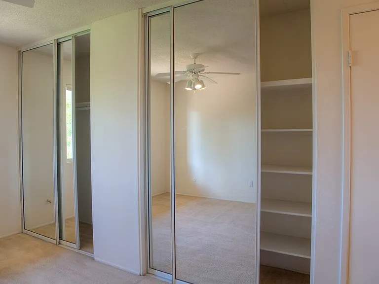 Spacious closets