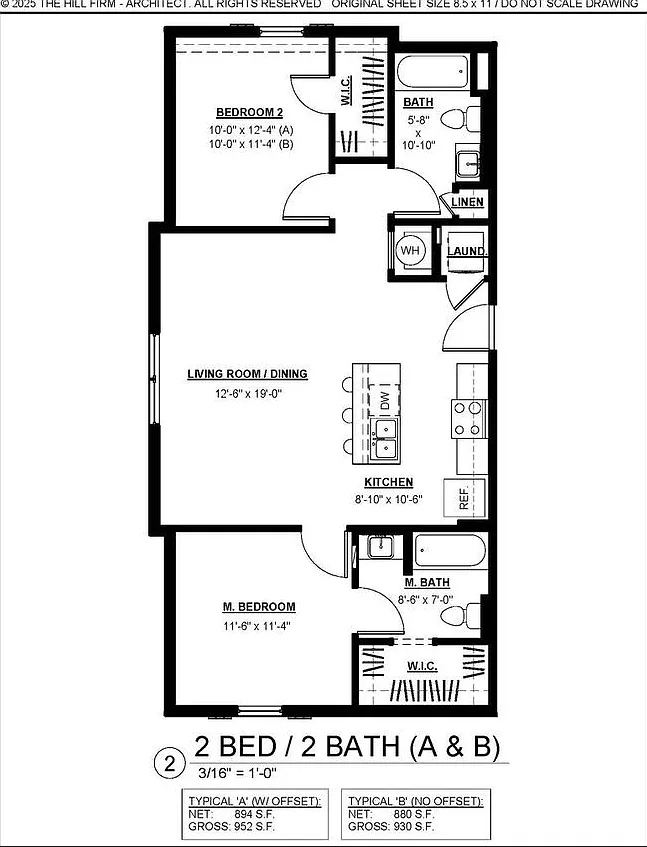 2 bed, 2.0 bath, 930 sqft, $1,195 — Photo 2