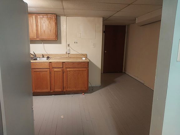View of the kitchen from bedroom.
