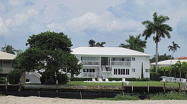 Front of building
