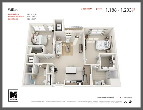 Floor plan Wilkes