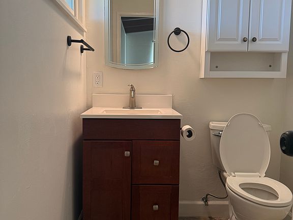 Hallway Bath with toilet