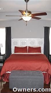 Master Bedroom with Tray Ceiling