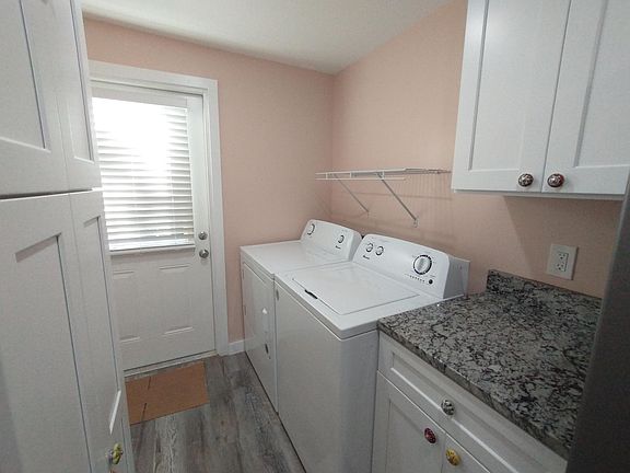 New laundry and granite pantry