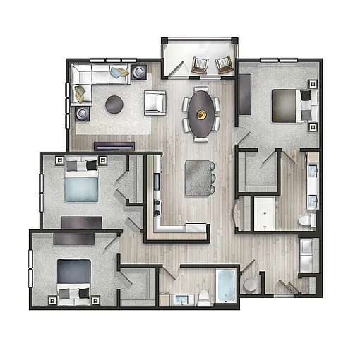 Floor plan Battaglia