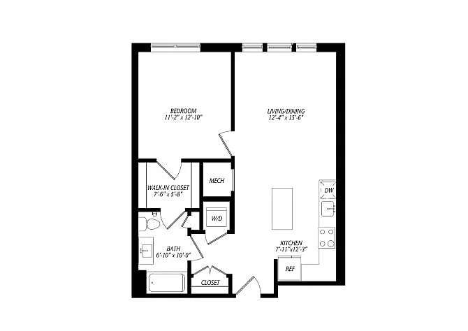 Floor plan A05B