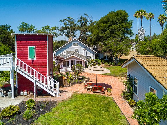 Side view of main house 