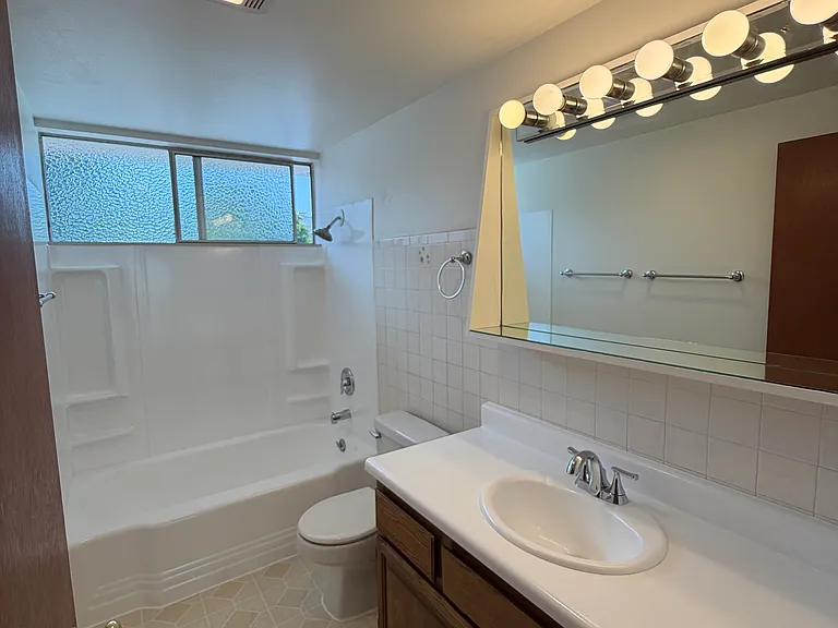 Bathroom with tub