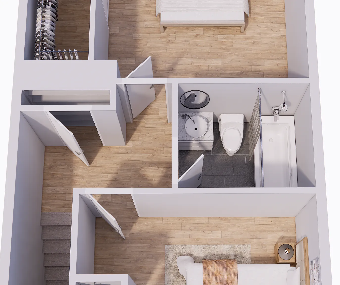 2 bed, 1.5 bath, 1000 sqft, $2,486 — Photo 3