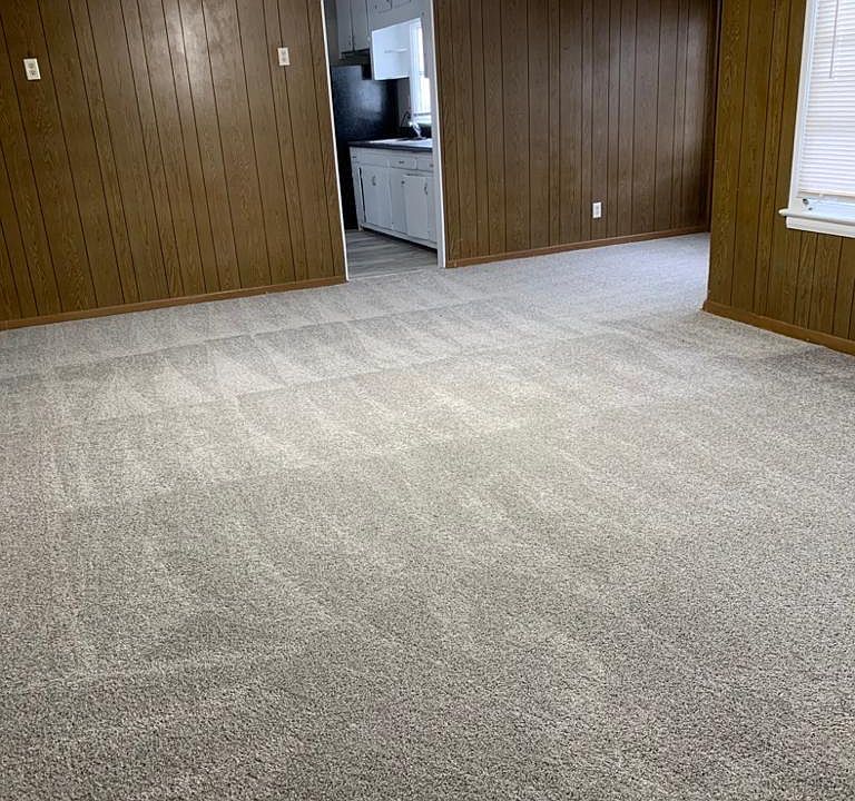 Enter Living Room - Brand New Carpets throughout the home
