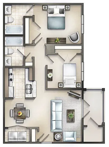 Floor plan The Champion