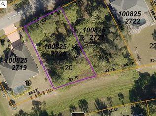 LOT 20 Oakley Rd LOT 20, North Pt, FL 34288