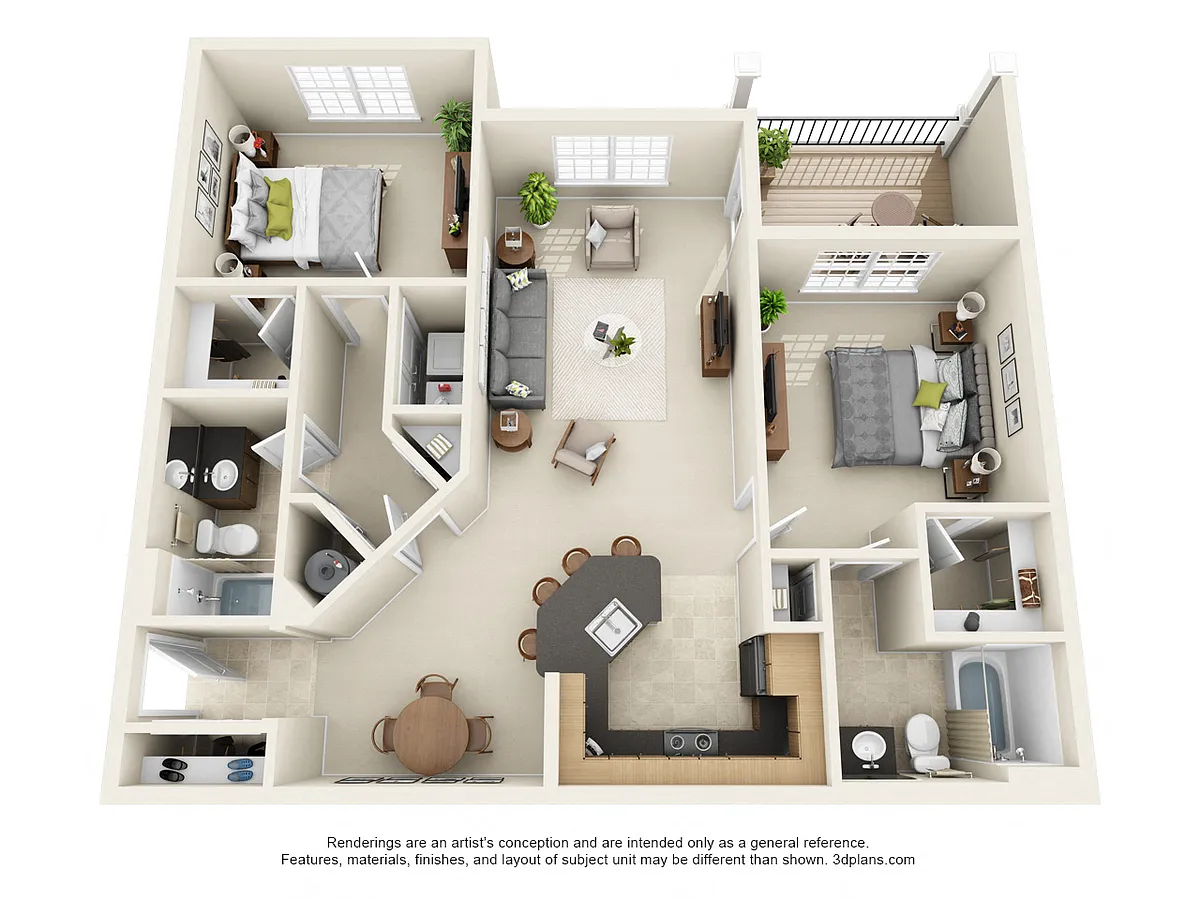 Floor plan The Sutter