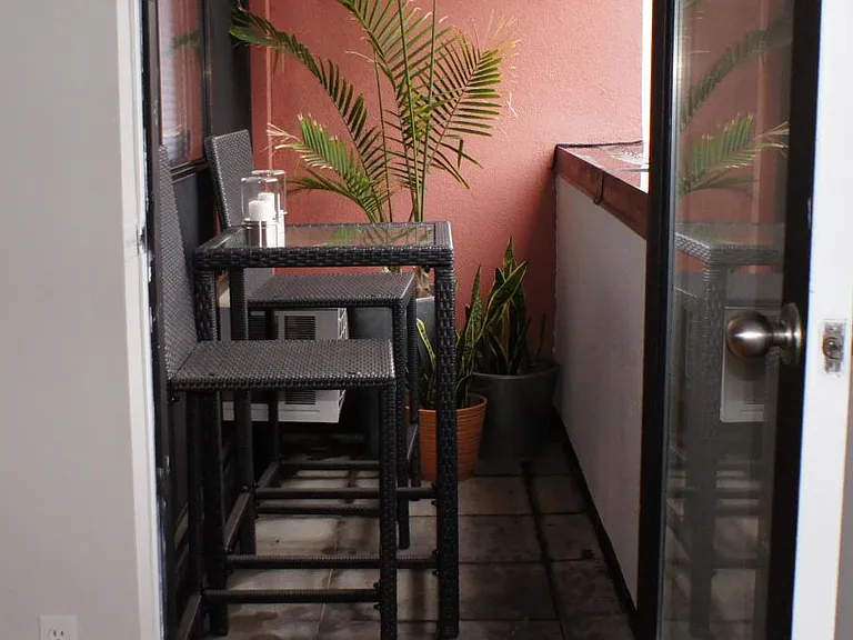 Private balcony