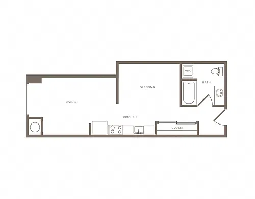 Floor plan A1a