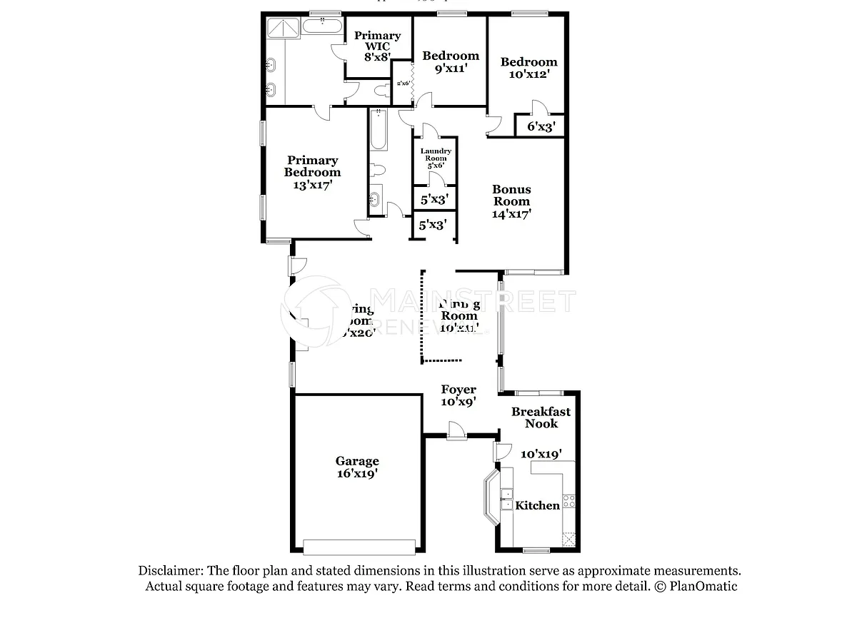 Floor Plan - 2206 Mediterranean Ave