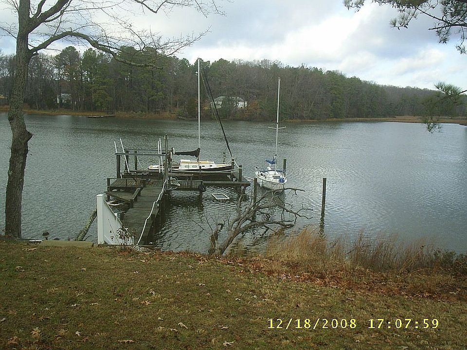 Water view with pier