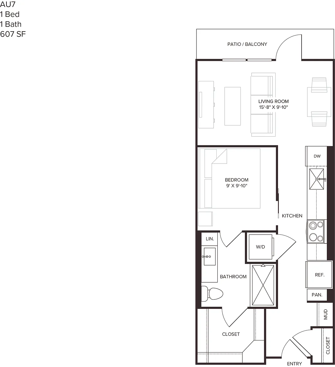 Floor plan AU7