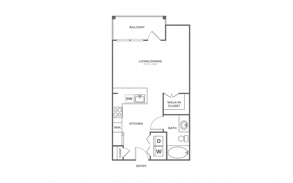 Floor plan E1