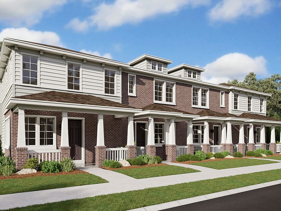 Terrain Plan, Prospect Village at Sterling Ranch Townhomes, Littleton