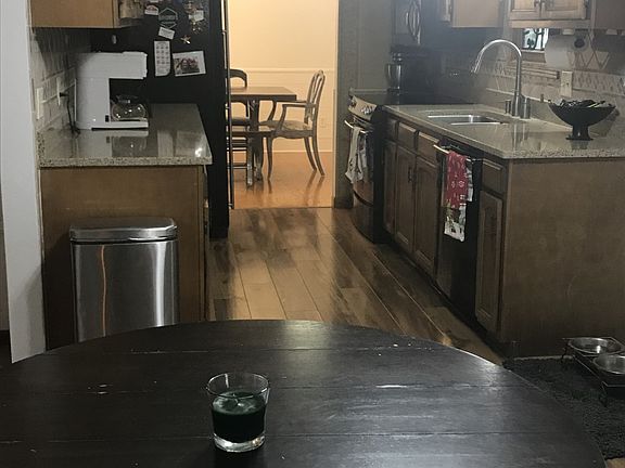 Galley kitchen with eat in