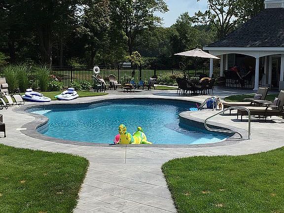 Backyard pool 2015