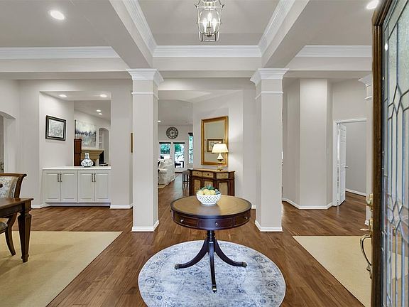 This home is open concept from the moment the front door opens.