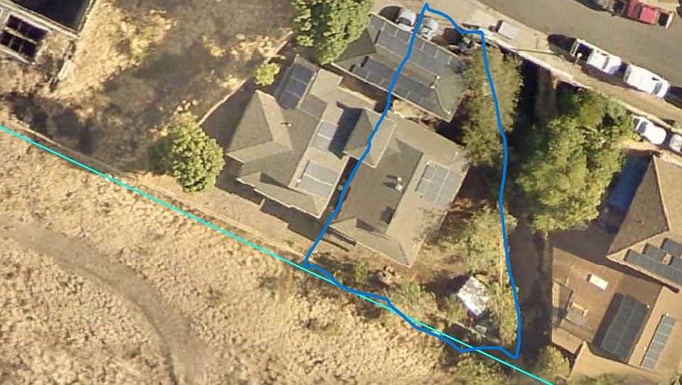 Snapshot from Google Map of the property for rent