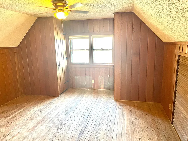 Bedroom upstairs. Smaller