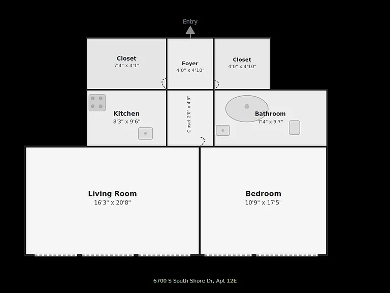 6700 S South Shore Dr #12E — Photo 10
