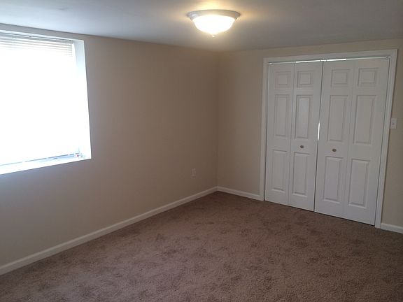 Large bedroom in basement with HUGE closet. All bedrooms ar