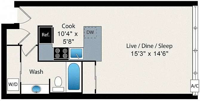 Floor plan S6