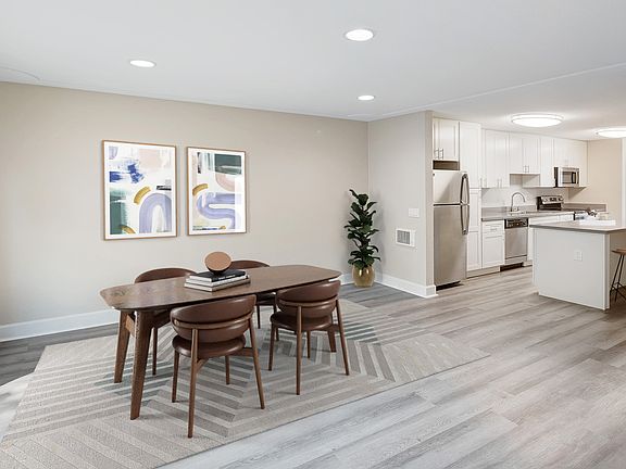 Spacious living area with ample natural light