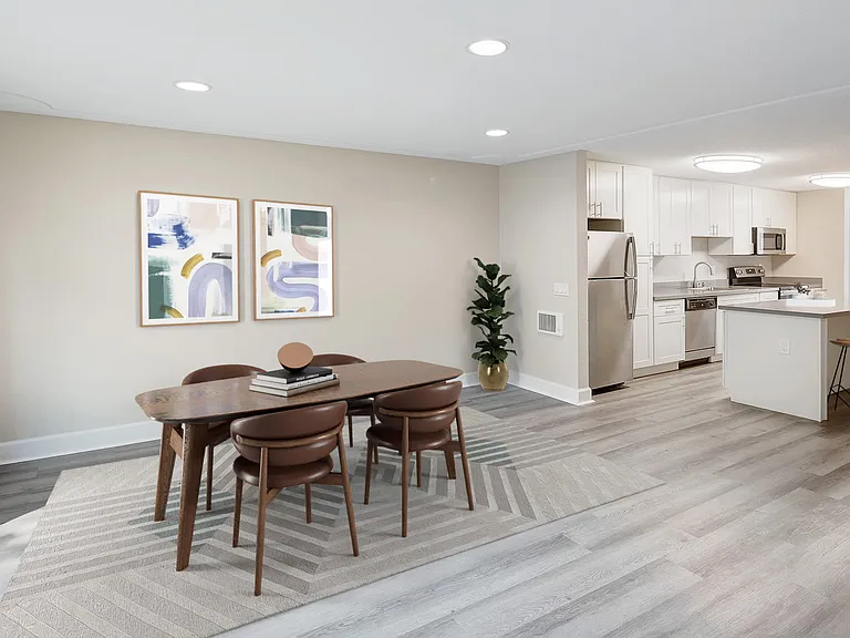 Spacious living area with ample natural light