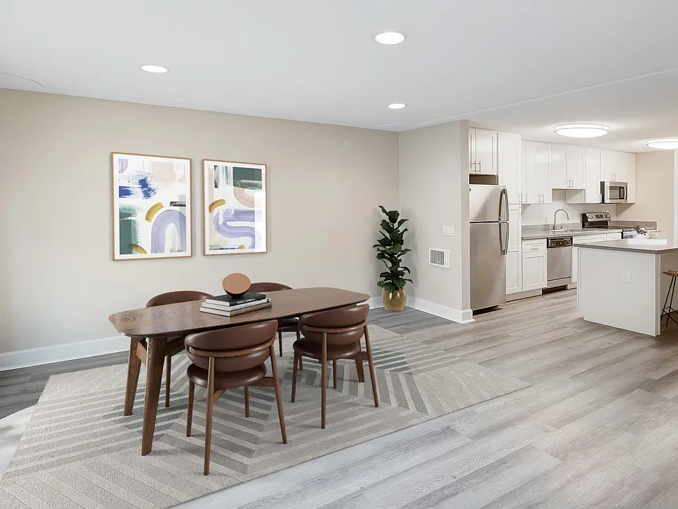 Spacious living area with ample natural light