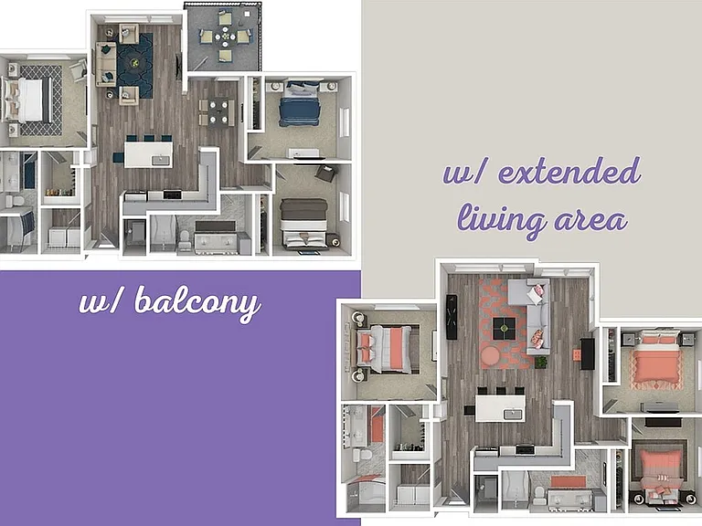 C1 The Exquisite with balcony and with extended living area C1 The Exquisite with balcony and with extended living area
