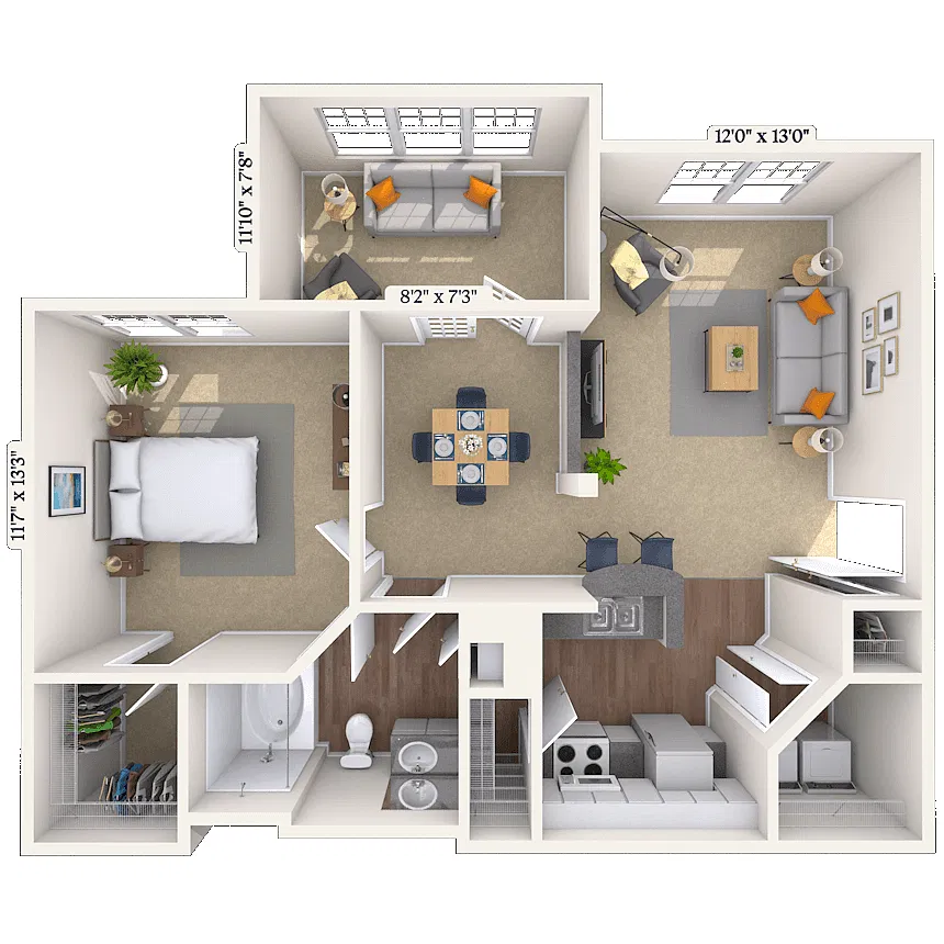 Floor plan Monteray