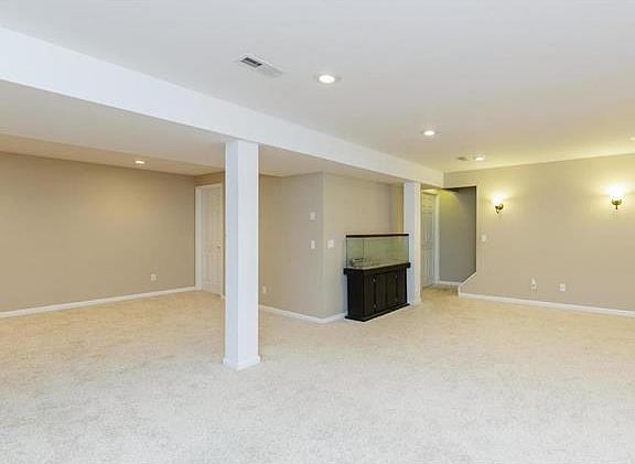 Partially finished Lower Level