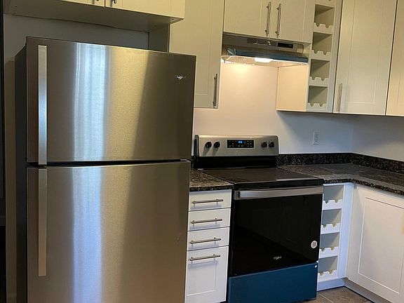 New stainless fridge