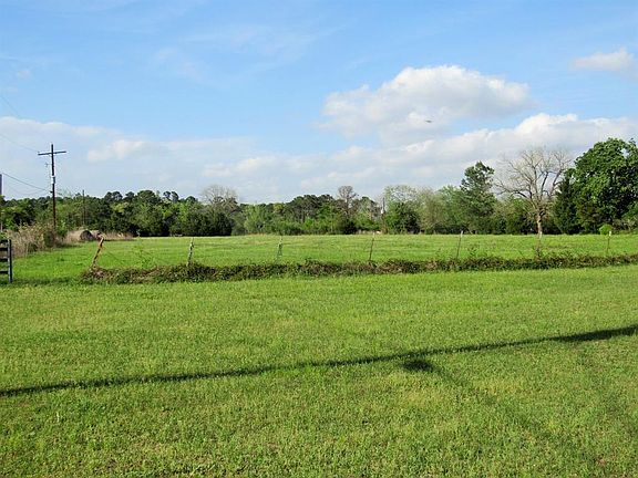 View of hay field