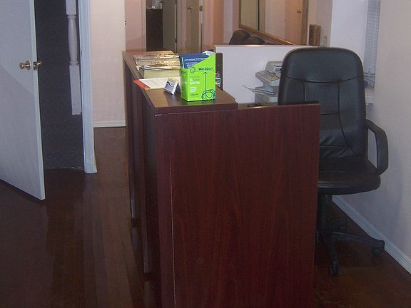 receiptionist area