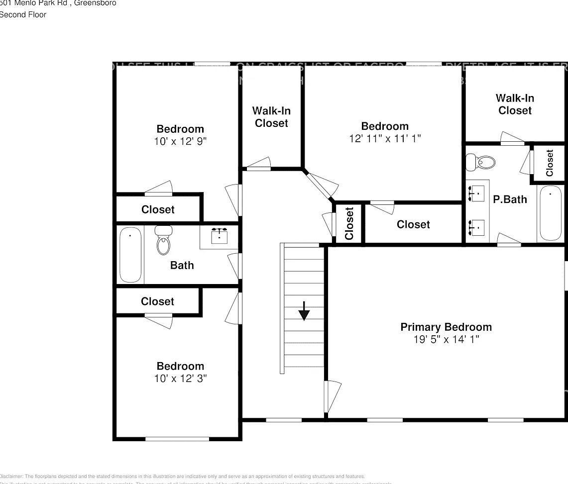 501 Menlo Park Rd Greensboro, NC 27405 — Photo 3
