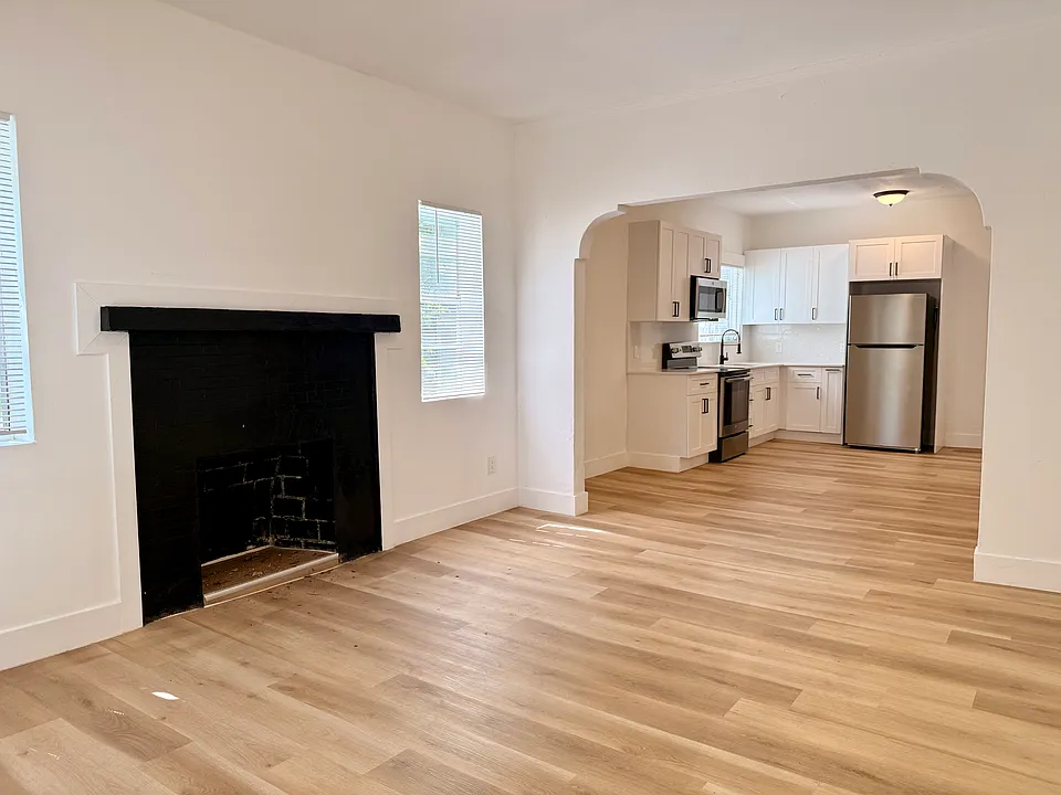Living Room into Kitchen