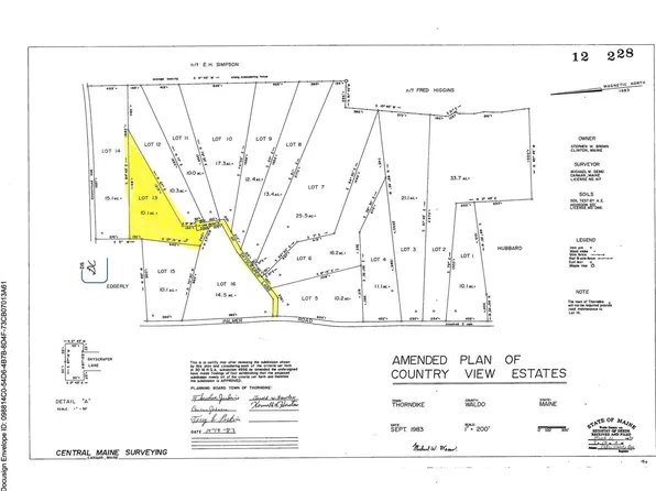 Lot 13 Moulton Hill Lane, Thorndike, ME 04986
