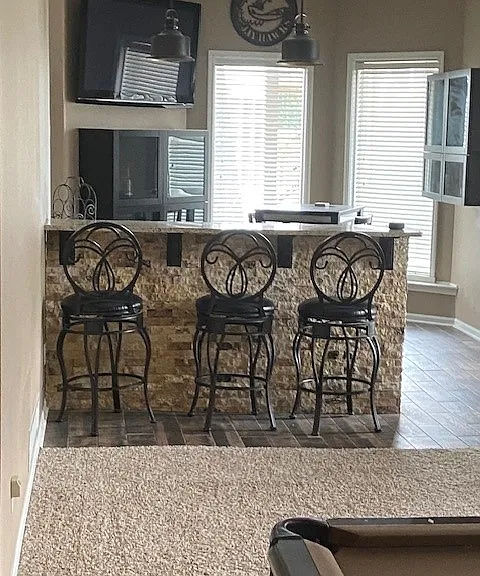 Lower Level Apartment Bar Area