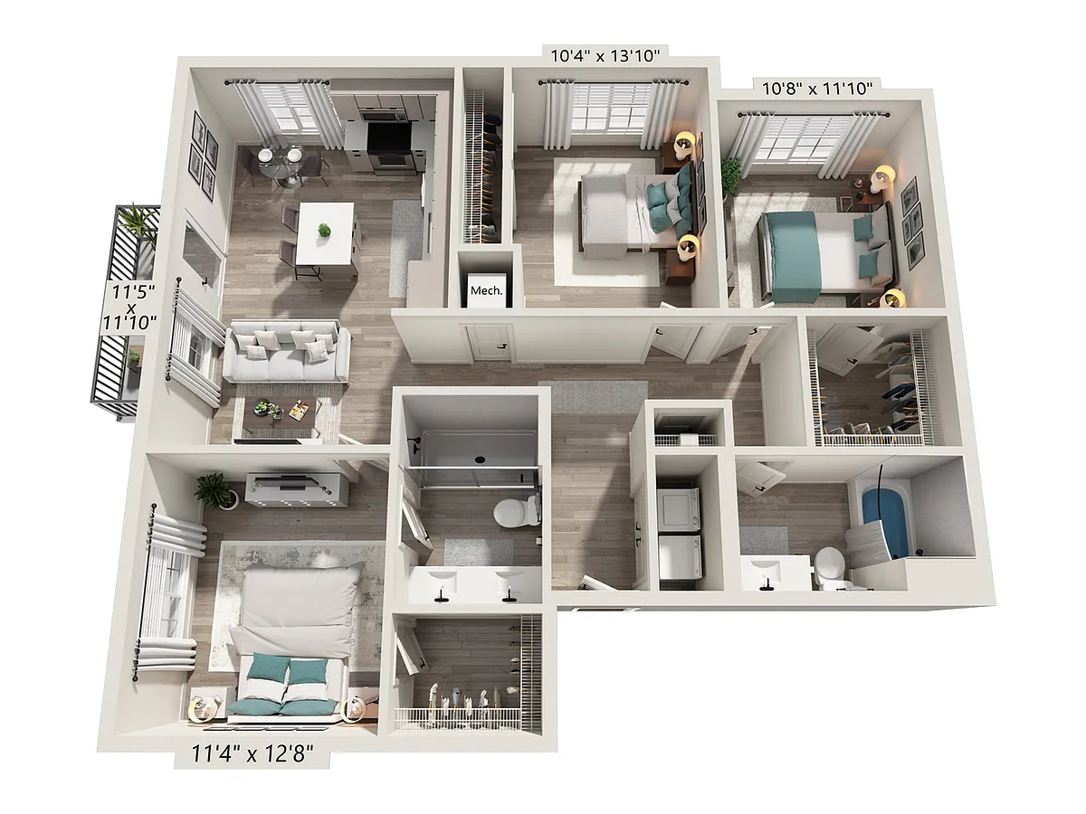 Floor plan C1